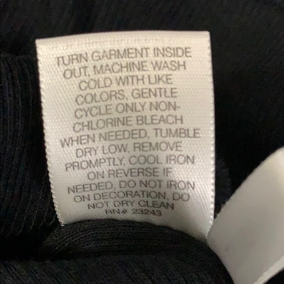 🔥NY&Co Black Tank Gray and Black Studs/Beads SzL - Picture 5 of 7